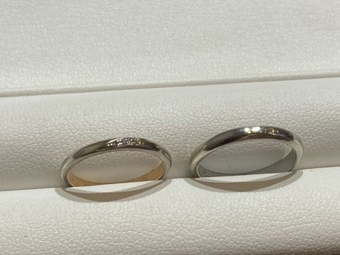 【杢目金屋(もくめがねや)の口コミ】 木目のような個性的なデザインがかわいいです。既製品かと思っていたけど…