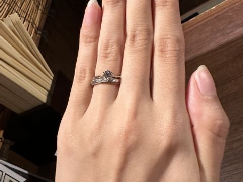 【ラザール ダイヤモンド(LAZARE DIAMOND)の口コミ】 優柔不断な性格なので、まずは1人でじっくり検討したいと思い、女性1人で…