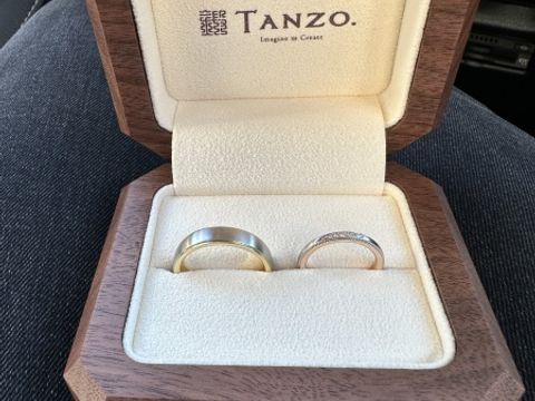 【TANZO.(鍛造指輪)の口コミ】 鍛造製法で作られていて、頑丈で丈夫、傷が目立ちづらいところ。自分好み…