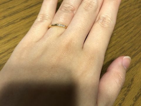 【ティファニー(Tiffany & Co.)の口コミ】 指輪のデザインはパッと見た時にシンプルで普段使いしやすいものだったこ…