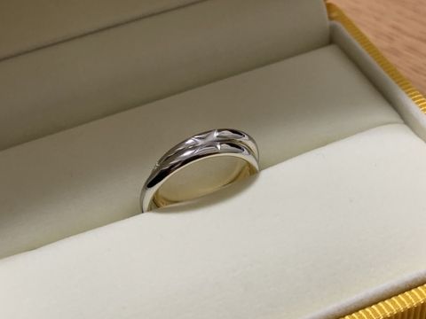 【ケイウノ ブライダル(K.UNO BRIDAL)の口コミ】 デザインをフルオーダーできたので、自分たちが想像したものが現実となっ…