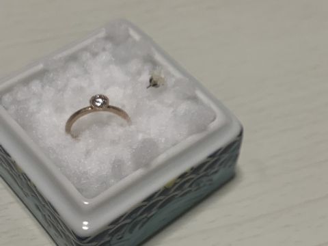 【鎌倉彫金工房の口コミ】 昔ペアリングを鎌倉彫金工房さんで作ったことがあり、婚約指輪も鎌倉彫金…