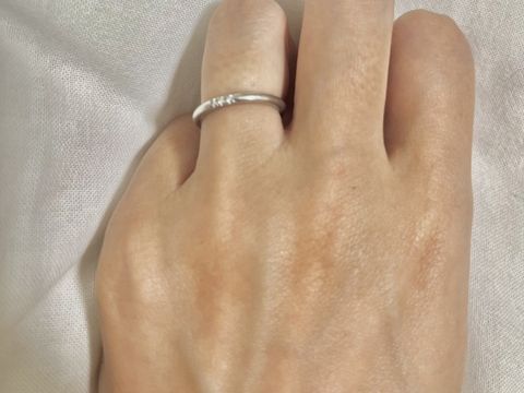 【ティファニー(Tiffany & Co.)の口コミ】 婚約指輪は国内のメーカーにしたので、結婚指輪は海外のメーカーにしよう…