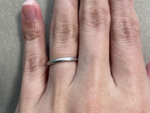 【ティファニー(Tiffany & Co.)の口コミ】 婚約指輪もティファニーで購入し、接客やデザイン、着け心地などを気に入…