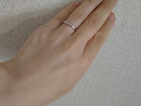 【Curren(カレン)の口コミ】 事前に別店舗でいろいろ見て最終的にストレートで細身のものに絞っていま…