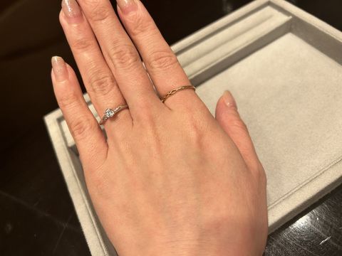 【ケイウノ ブライダル(K.UNO BRIDAL)の口コミ】 私たちのこだわりポイントとしては、「上から見た印象ではなく、横から見…