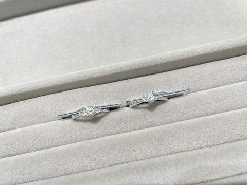 【アネリディギンザ(ANELLI DI GINZA)の口コミ】 ショーケースの中に色々なデザインの指輪がたくさんあり、その中から好き…