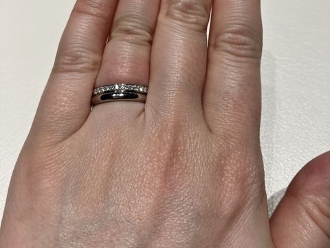 【アイプリモ(I-PRIMO)の口コミ】 シンプルで日常使いしやすいものを探しており、ストレートとハーフエタニ…