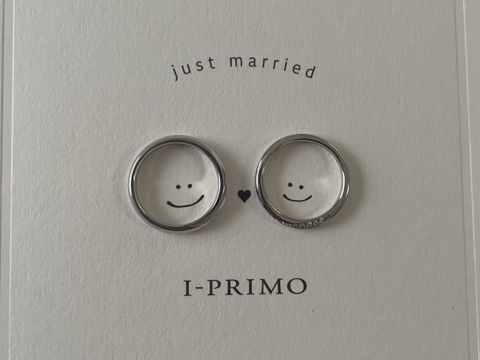 【アイプリモ(I-PRIMO)の口コミ】 婚約指輪がヘラクレスだったので、同じもので揃えました。重ね付けもでき…