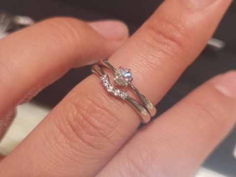 【TRECENTI(トレセンテ)の口コミ】 質がよく、指輪の内側に丸みがあるので、つけ心地がとてもよかったです。…