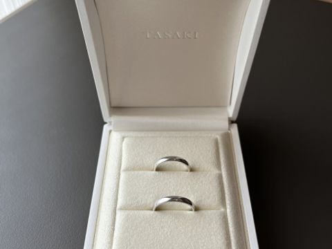 【TASAKI(タサキ)の口コミ】 着け心地が良く、リングの幅もイメージ通りだったことから、この指輪に決…