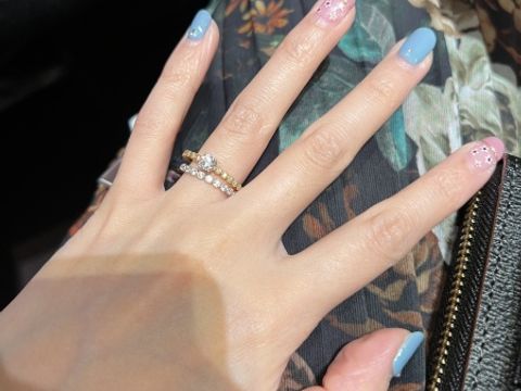 【RosettE(ロゼット)の口コミ】 指輪のデザインが他にない感じのものが気にいり、来店して実際みたところ…