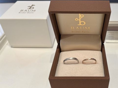 【BAUM(バーム)の口コミ】 シンプルなデザインの指輪を探していました。スターダスト加工という他で…