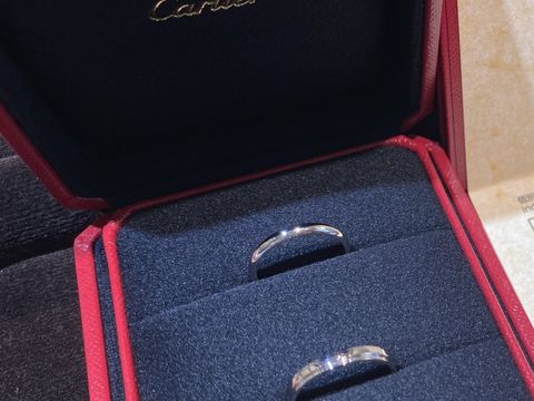 【カルティエ(Cartier)の口コミ】 着け心地が良かったです。アクセサリー慣れしていない主人も気に入ってい…