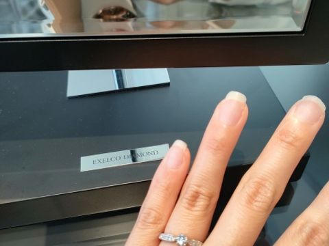 【エクセルコダイヤモンド(EXELCO DIAMOND)の口コミ】 カラット数です。
ハイブランドやダイヤの卸売店と悩みました。
ハイブラ…