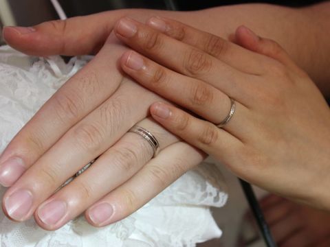 【JewelMIKI(ジュエルミキ)の口コミ】 二人で話して、「やっぱり結婚指輪は毎日使いたいよね」ということになり…