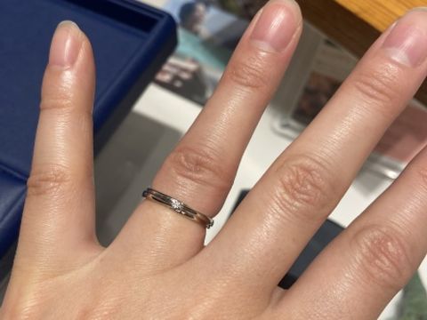 【銀座ダイヤモンドシライシの口コミ】 結婚指輪と言えばということで1度来店してみたかったので、試着しに行きま…
