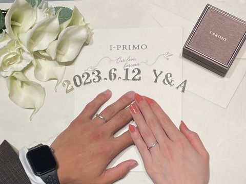 【アイプリモ(I-PRIMO)の口コミ】 指輪探し3軒目でした。アフターサービスが良いことは事前に知っていました…