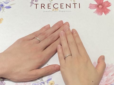 【TRECENTI(トレセンテ)の口コミ】 ストレートタイプのダイヤが入っている指輪を探していました。
ダイヤモン…