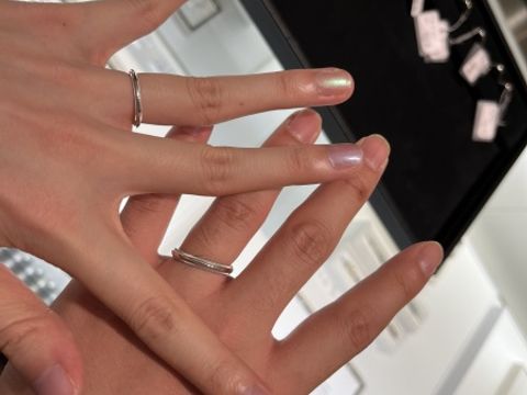 【ティファニー(Tiffany & Co.)の口コミ】 お店の人もここまでミル打ちが細かいのはティファニーだけだと豪語してお…