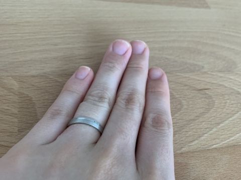 【Rivage(リヴァージュ)の口コミ】 夫が他人と被らないものが良い、艶消しのものが良いという希望だったので…