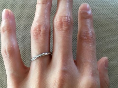 【Disney FANTASIA(ディズニーファンタジア)の口コミ】 はじめに購入していたディズニーファンタジアの婚約指輪・ステラシャワー…