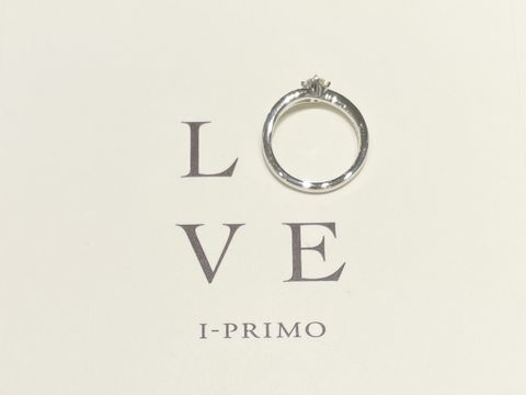 【アイプリモ(I-PRIMO)の口コミ】 ダイヤがそこまで飛び出ておらず、引っ掛かること気にならなそうで実際に…