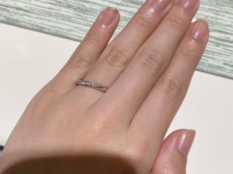 【TRECENTI(トレセンテ)の口コミ】 実際に着用し比較しながら付け心地を確認できるので、納得して話を聞くこ…