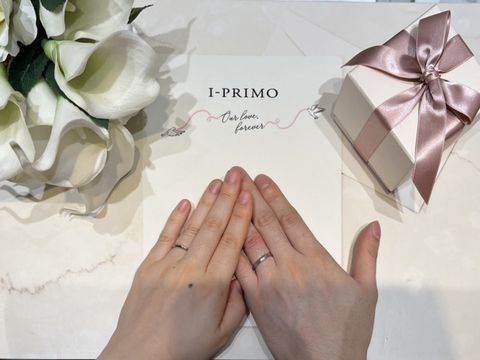 【アイプリモ(I-PRIMO)の口コミ】 婚約指輪を購入したブランドであり、割引がきくためアイプリモさんで探し…