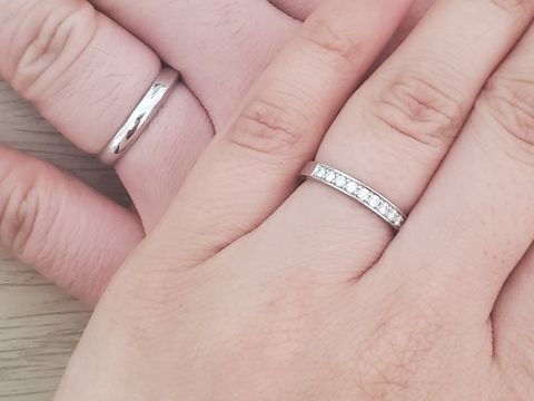 【アイプリモ(I-PRIMO)の口コミ】 エタニティリングのサイズ変更できること、またダイヤの紛失の場合でも無…