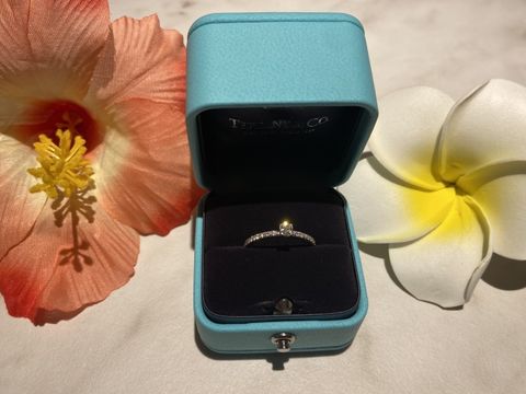 【ティファニー(Tiffany & Co.)の口コミ】 憧れの婚約指輪といったらティファニーが良いと思っていました。予算内（…