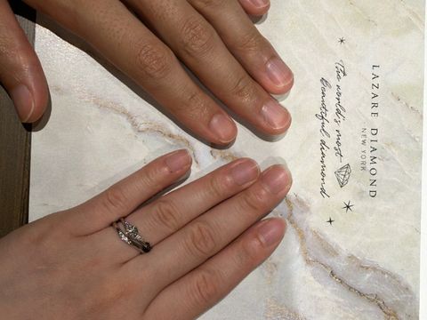 【ラザール ダイヤモンド(LAZARE DIAMOND)の口コミ】 ダイヤモンドが1級品で探していたのですが、こちらで取り扱っているものは…