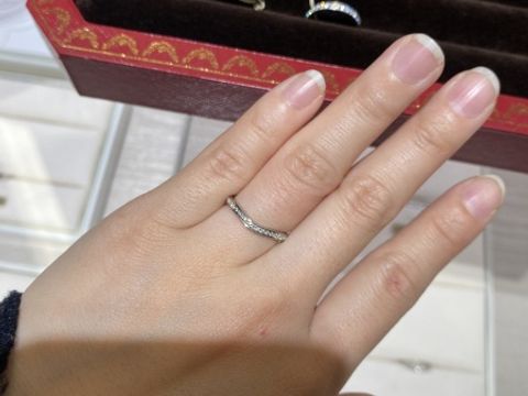 【カルティエ(Cartier)の口コミ】 カルティエの中でも王道のバレリーナ。１番のお目当てで試着した。とても…