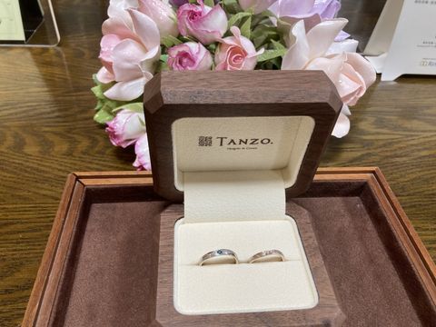 【TANZO.(鍛造指輪)の口コミ】 鍛造製法で傷が付きづらく、様々な加工ができて、オリジナリティある指輪…