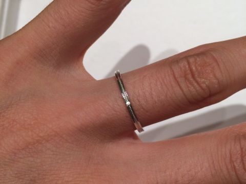 【Brilliant Story(ブリリアントストーリー)の口コミ】 結婚指輪を探すことになり、最初に行ったお店でした。どんなデザインのも…