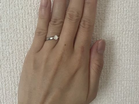 【ティファニー(Tiffany & Co.)の口コミ】 彼がサプライズで購入したのですが、店舗が割と近くにあったことと、指輪…