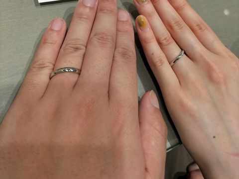 【アイプリモ(I-PRIMO)の口コミ】 ブラウンゴールドを希望し、試着したかったのですが、指定のデザインのも…