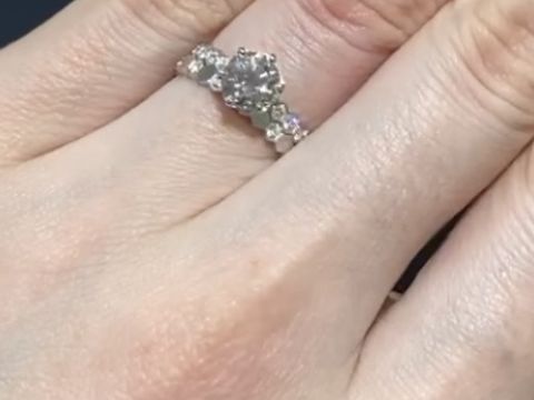 【ショーメ(CHAUMET)の口コミ】 BEE MY LOVE「ビー マイ ラブ」コレクション ハニカムダイヤモンドリング…