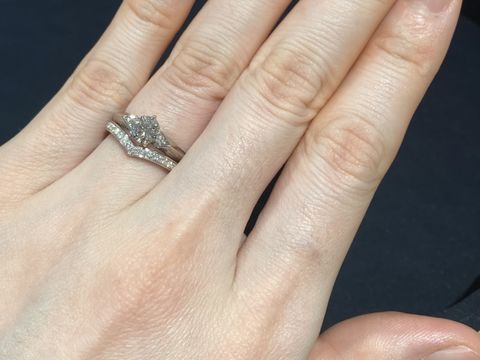 【ショーメ(CHAUMET)の口コミ】 お店のスタッフの方におすすめいただき、「セレナード」コレクションの婚…