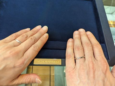 【BIJOUPIKO(ビジュピコ)の口コミ】 ダイヤがもう少し大きければもっといいのですが、デザイン上難しいとも納…