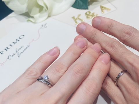 【アイプリモ(I-PRIMO)の口コミ】 指輪の決め手はデザイン性でした。新作というのもありとても華やかでそし…