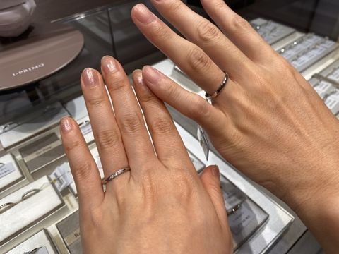 【アイプリモ(I-PRIMO)の口コミ】 女性用は、ウェーブでしたが、ストレートっぽいデザインが可愛かったです…