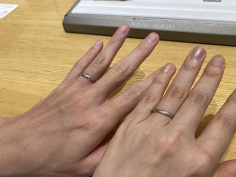 【WAKO BRIDALの口コミ】 指輪ひとつひとつに個性的な名前が付けられており、愛着が湧くような、ま…