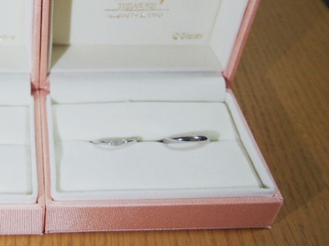 【ケイウノ ブライダル(K.UNO BRIDAL)の口コミ】 シンプルかつ、個性が出せるものが良くて、ディズニーが好きだったので迷…