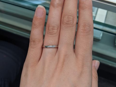 【アイプリモ(I-PRIMO)の口コミ】 着け心地が良く、かつダイヤモンドがきれいな指輪を探していて、店員さん…