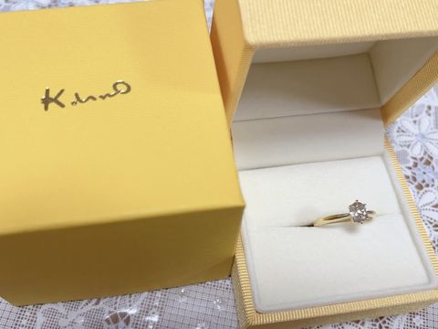 【ケイウノ ブライダル(K.UNO BRIDAL)の口コミ】 祖母から受け継いだ指輪をリメイク出来ることや、貴金属の買取もあったこ…