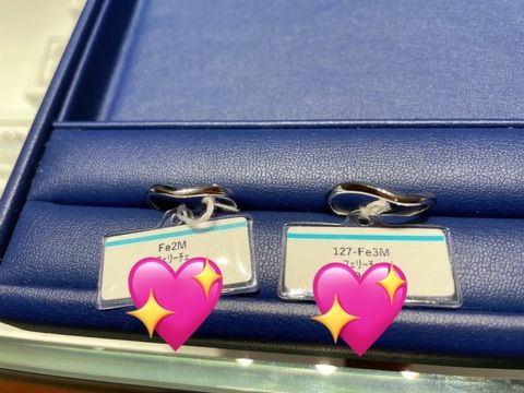 【銀座ダイヤモンドシライシの口コミ】 ハートシェイプの結婚指輪と重ね付けしたい旨を伝え、合うリングを提案し…