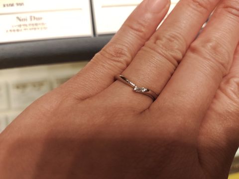 【ケイウノ ブライダル(K.UNO BRIDAL)の口コミ】 とにかく自社工房があり、そこでメンテナンスしてもらえるのが最高です。…