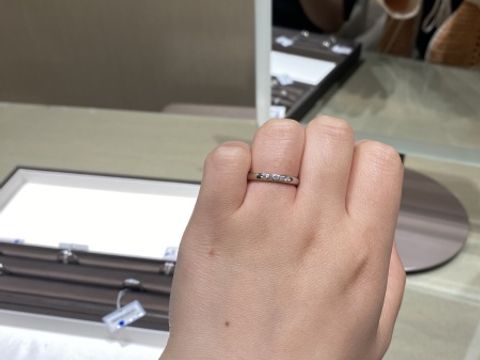 【アイプリモ(I-PRIMO)の口コミ】 こちらは購入した指輪と最後まで迷ったデザインです。店員さんにおすすめ…