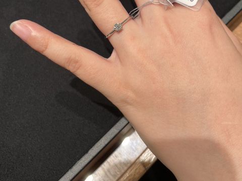 【ティファニー(Tiffany & Co.)の口コミ】 ティファニートゥルーエンゲージメントリング（ラウンドブリリアンカット…